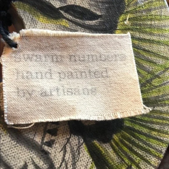 Anthropologie hand painted Swarm numbers - Picture 7 of 7